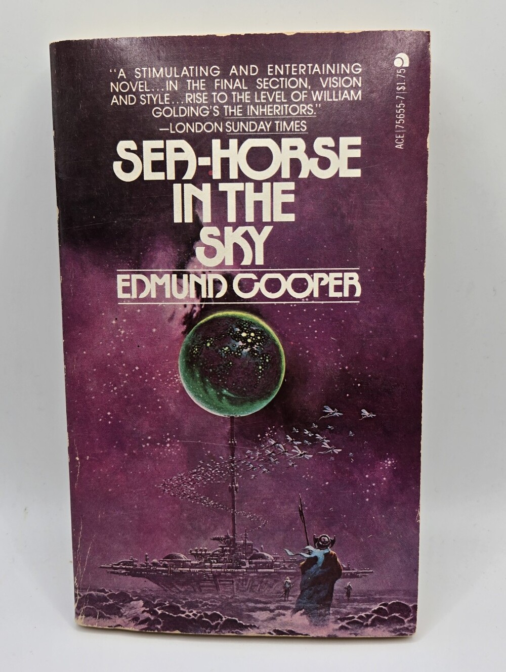 Sea-Horse in the Sky Edmund Cooper First Ace printing 1978 (756557) Mass Market